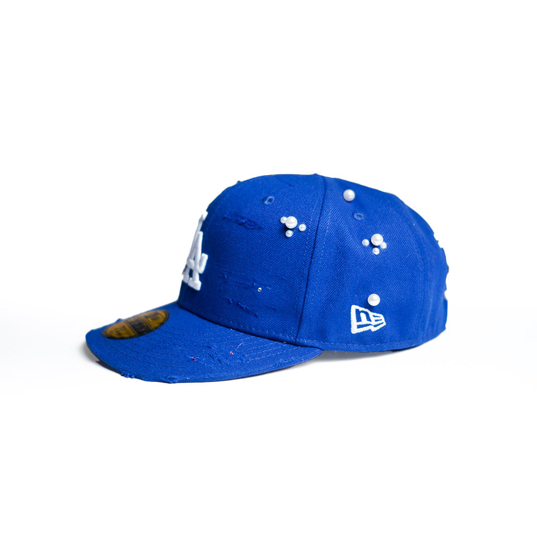 Custom-Fitted Caps “Blue“