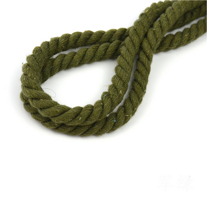 Rope Lace '' Army green '' 10mm - RopezInstyle