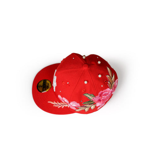 Custom-Fitted Caps “Red“