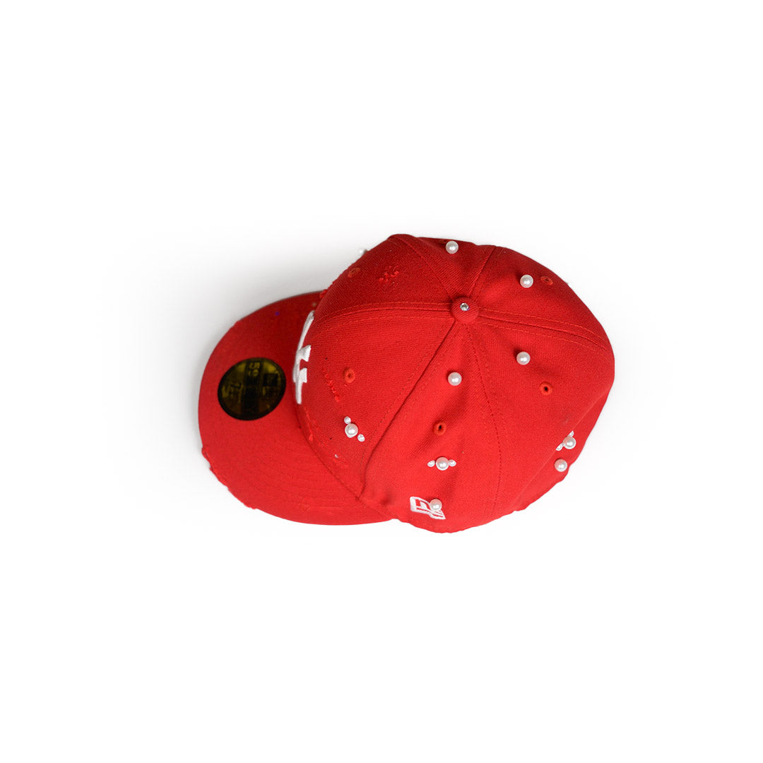 Custom-Fitted Caps “Red“