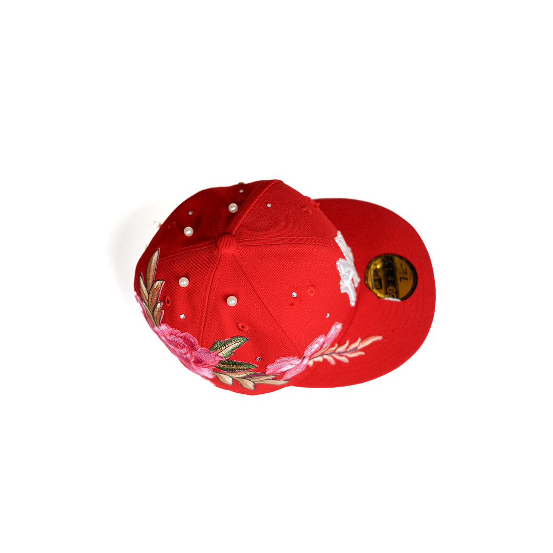 Custom-Fitted Caps “Red“