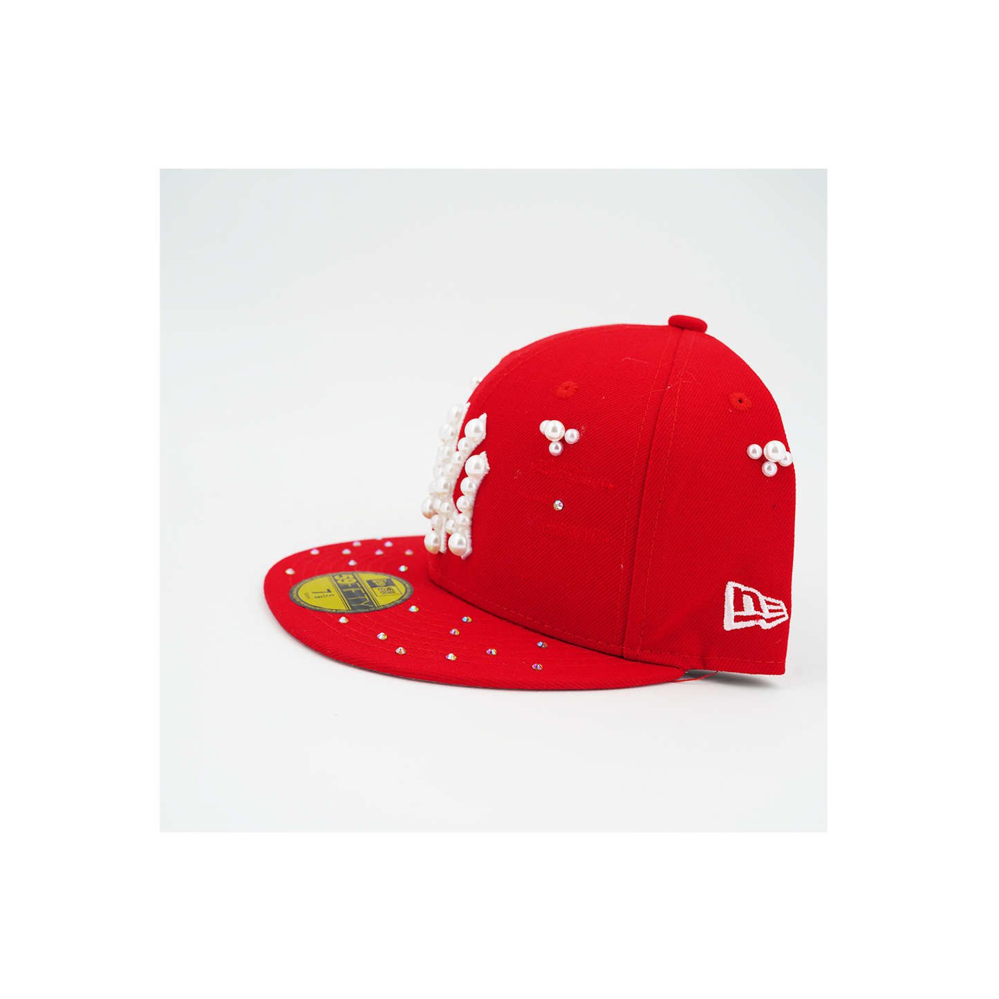 Custom-Fitted Caps Astra Red