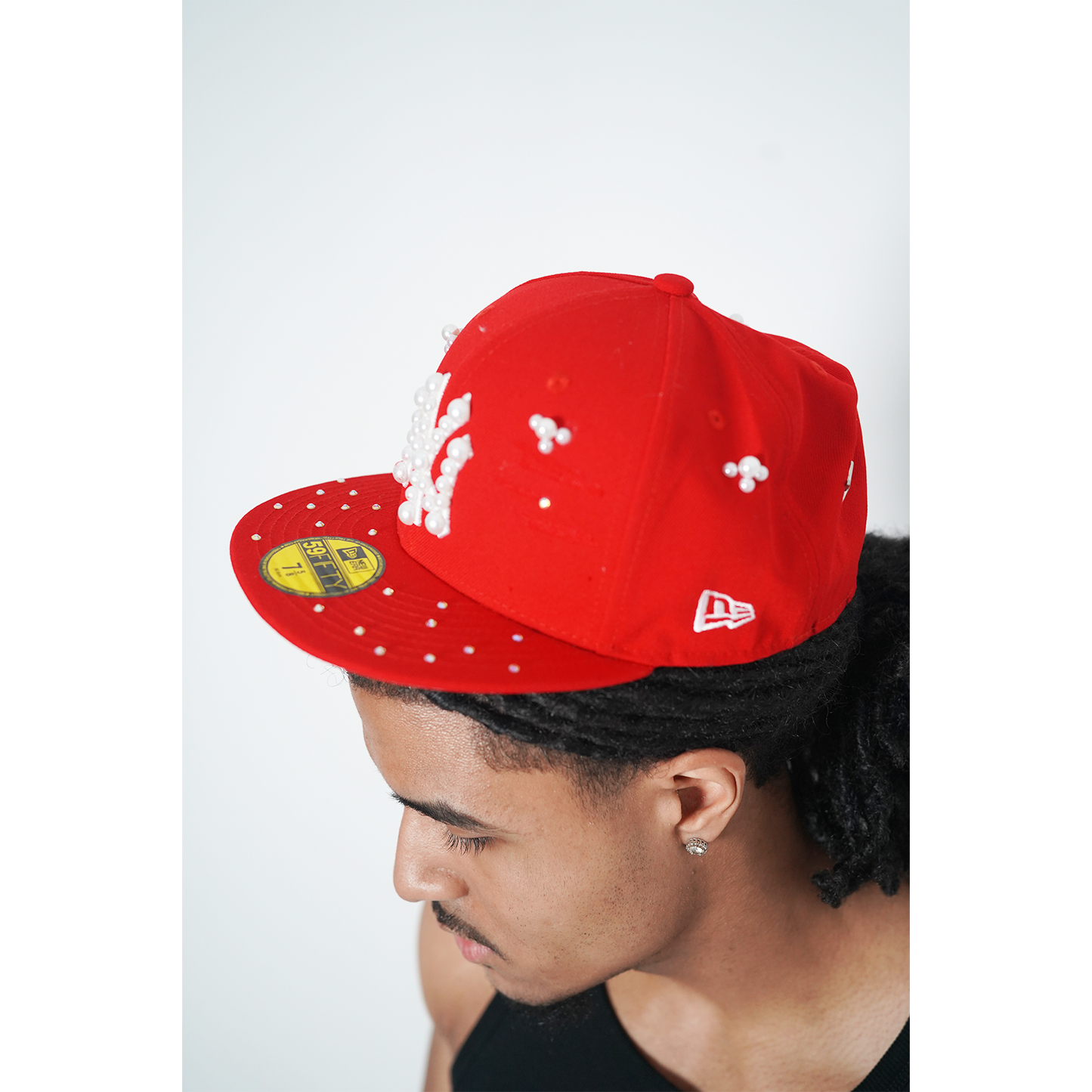 Custom-Fitted Caps Astra Red