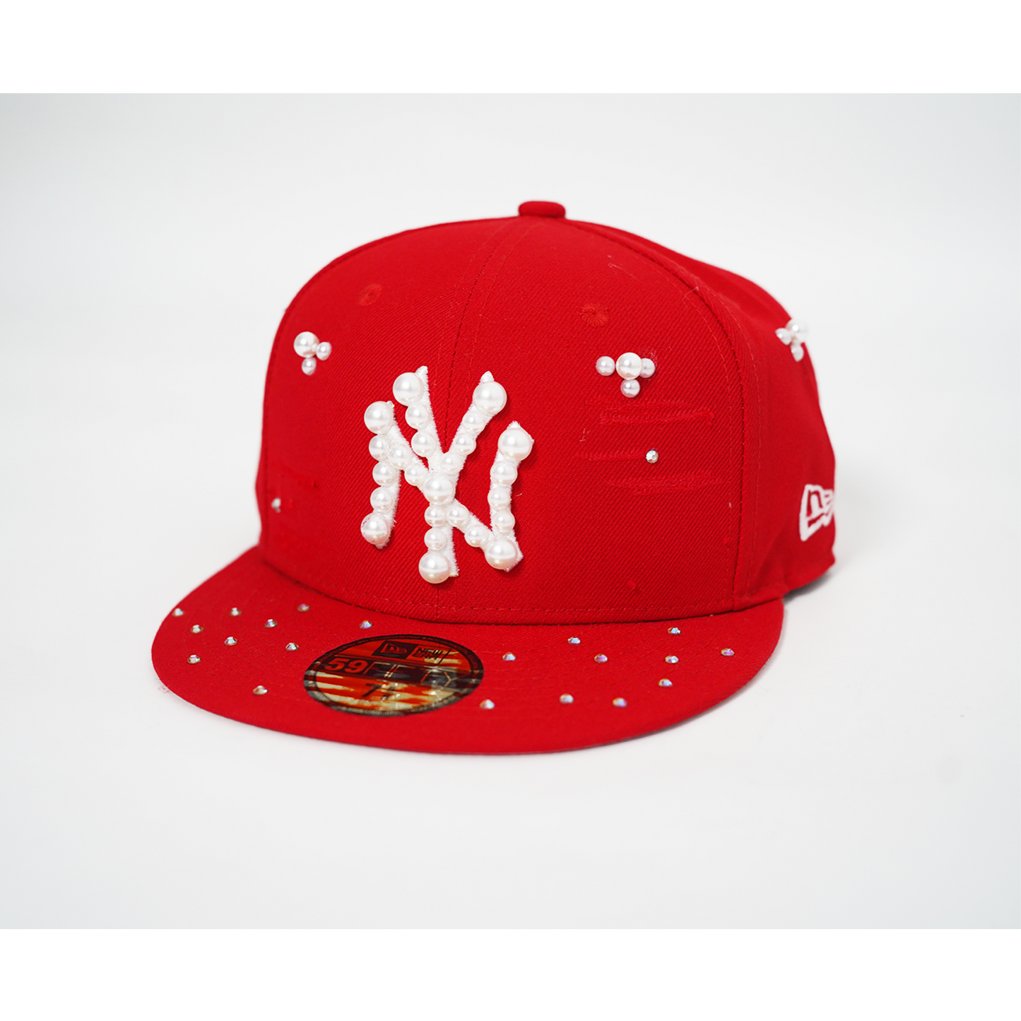 Custom-Fitted Caps Astra Red