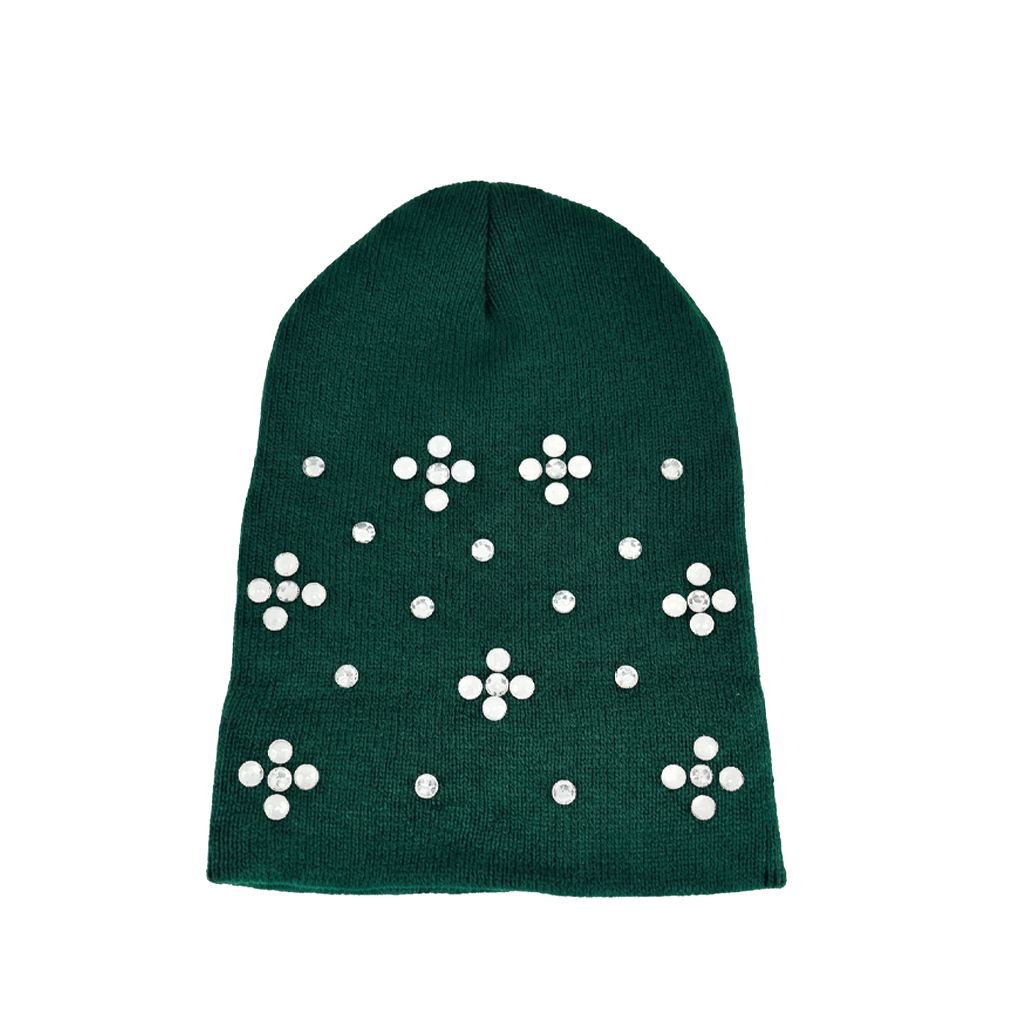 Custom Green Beanie rome
