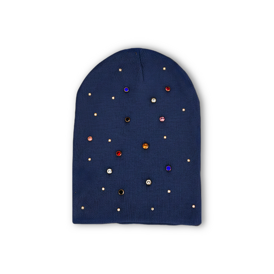 Custom steel blue Beanie lisabon