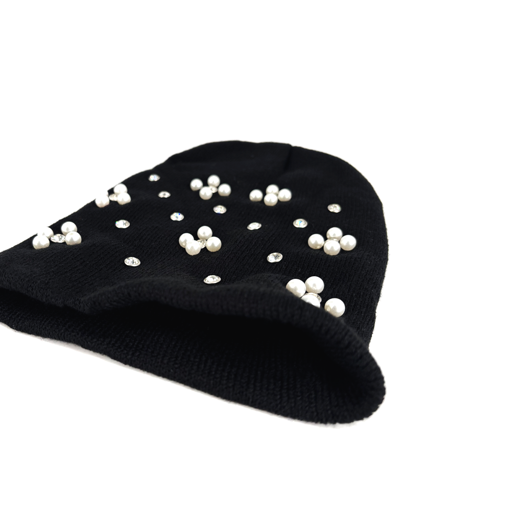 Custom Black Beanie rome