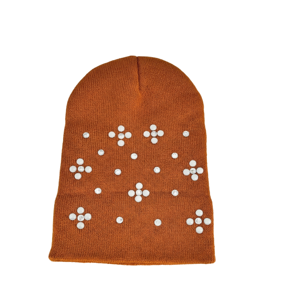 Custom Brown Beanie rome