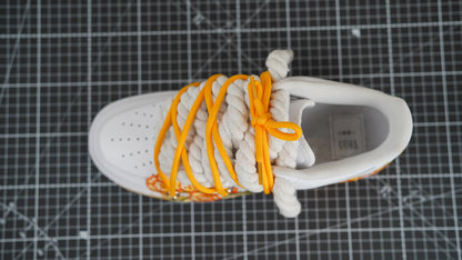 Custom NIKE AIR FORCE 1 “ROPE LACES” Flowers Muster (Dunk)