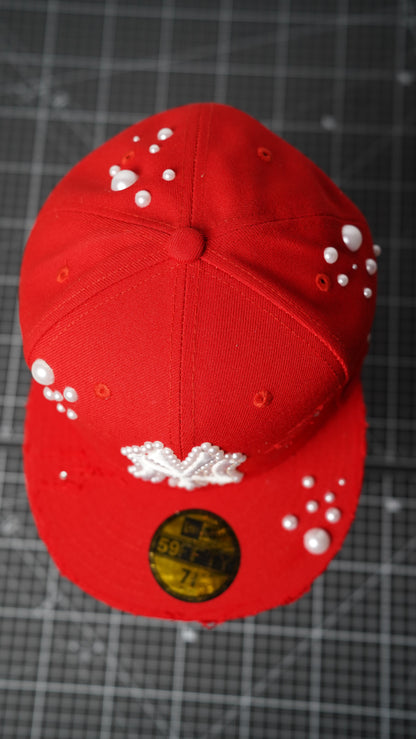 Custom-Fitted Caps “Red“ COSMA