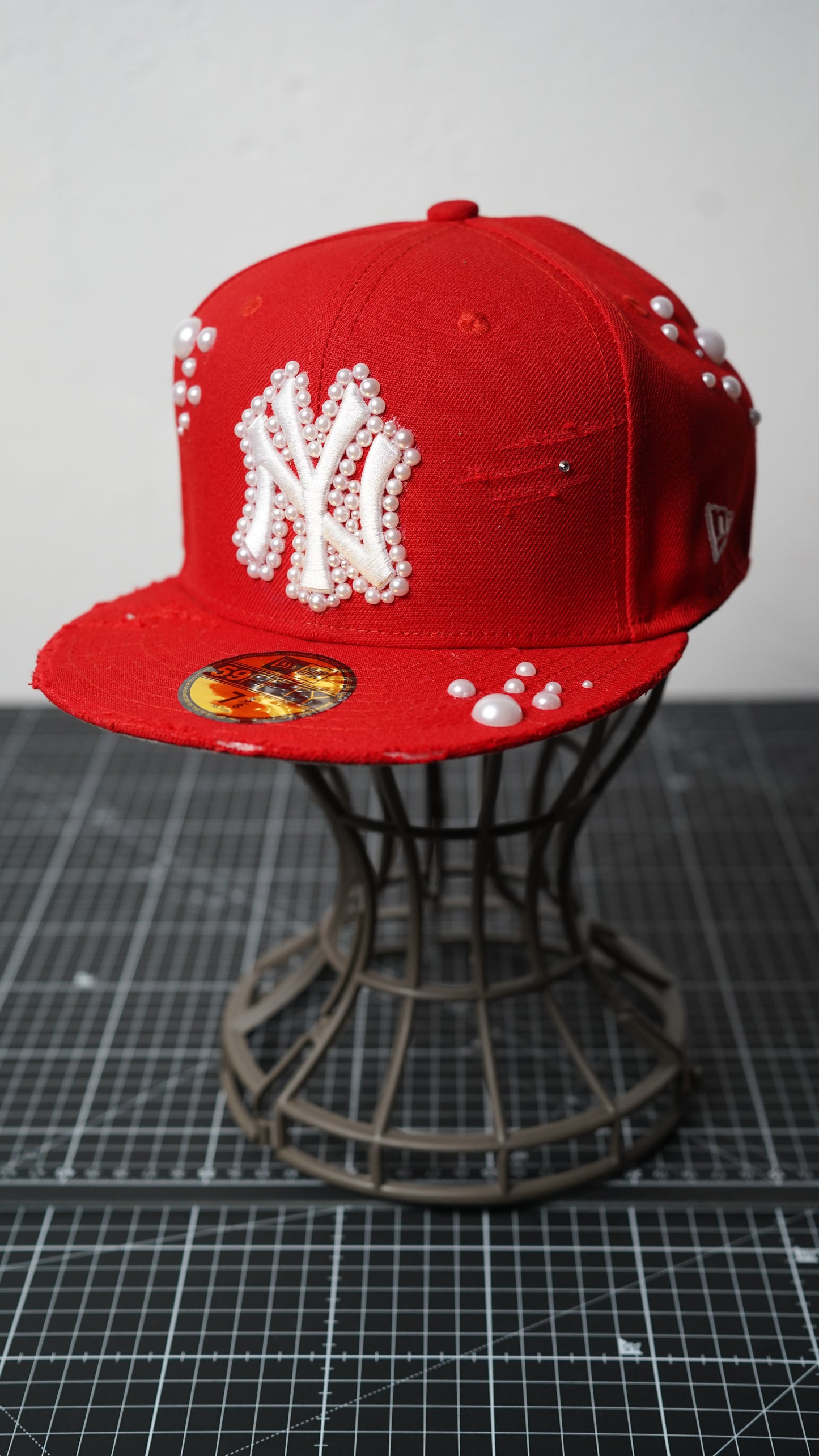 Custom-Fitted Caps “Red“ COSMA