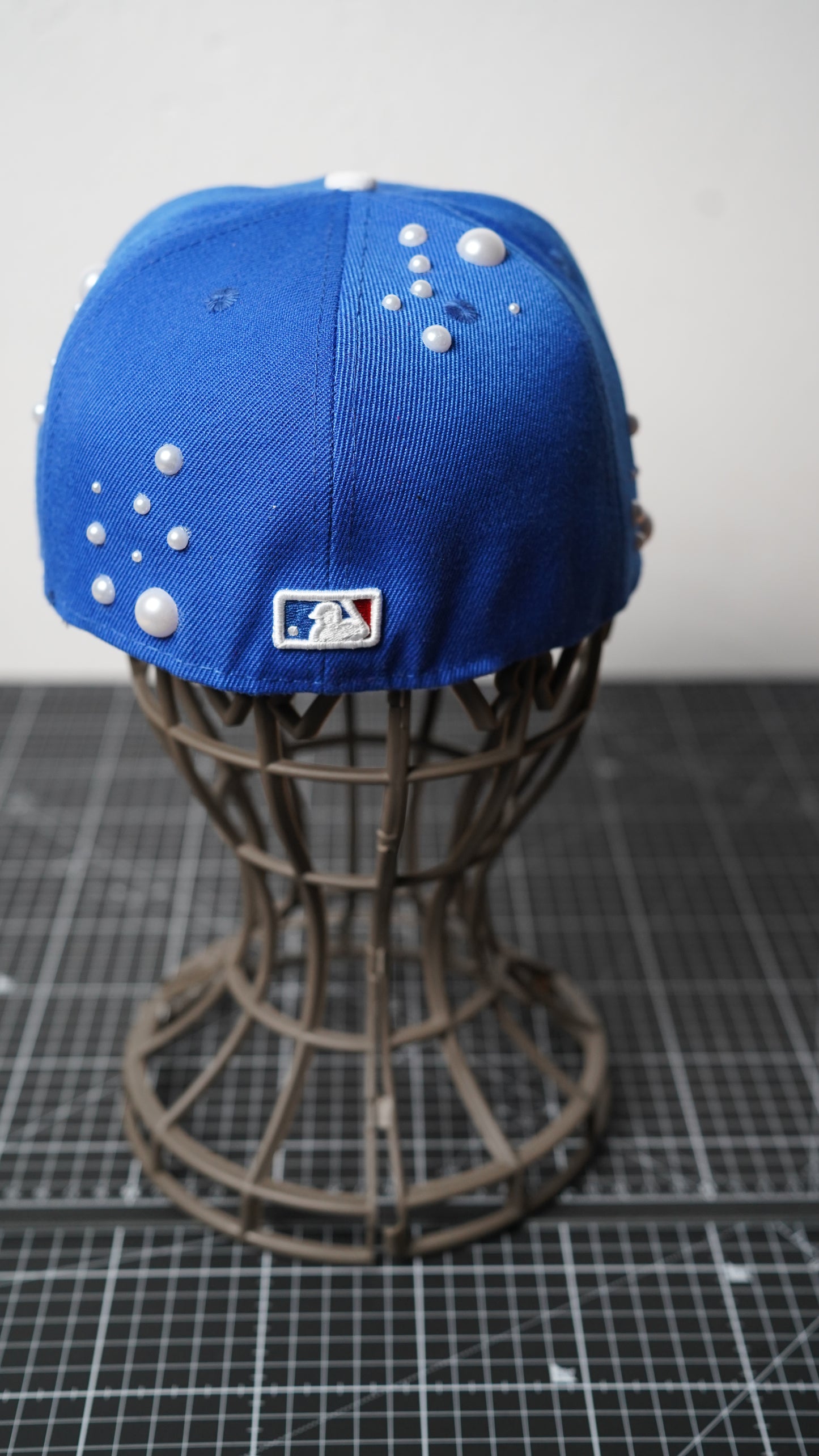 Custom-Fitted Caps “Blue“ COSMA