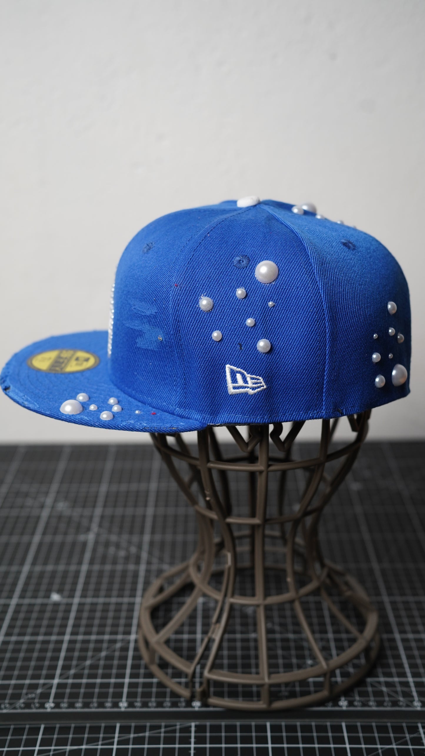 Custom-Fitted Caps “Blue“ COSMA