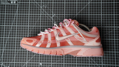 Custom Sneakers P-6000 Pink double Laces