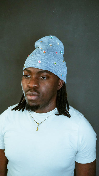 Custom Beanie Crystal Burst