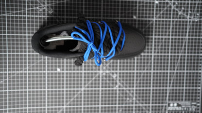 Custom Sneakers Black “ROPE LACES” Dunk Blau #2