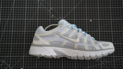 Custom Sneakers P-6000 baby Blue double Laces