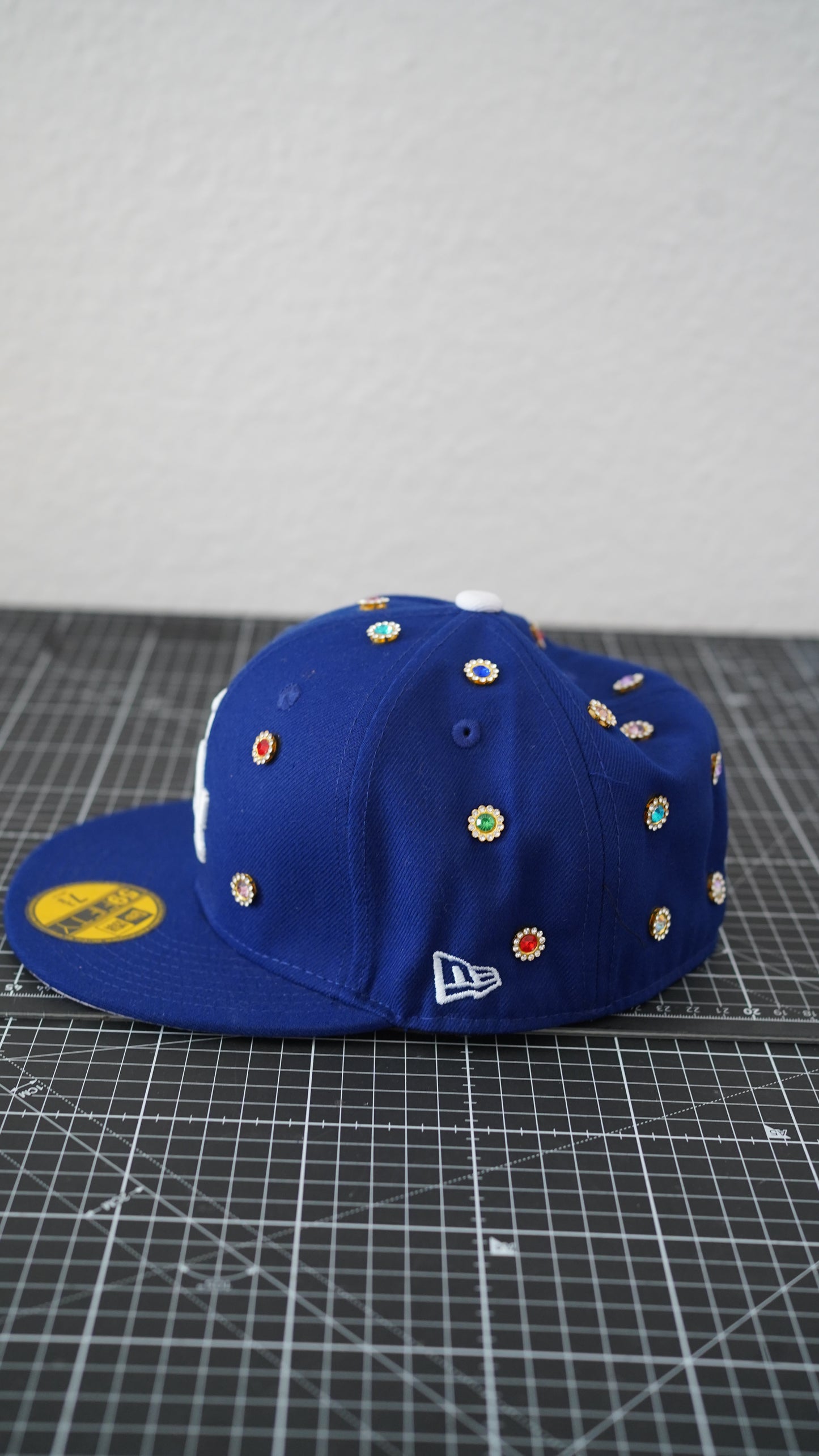 Custom-Fitted Caps “Blue“ Midnight Gems