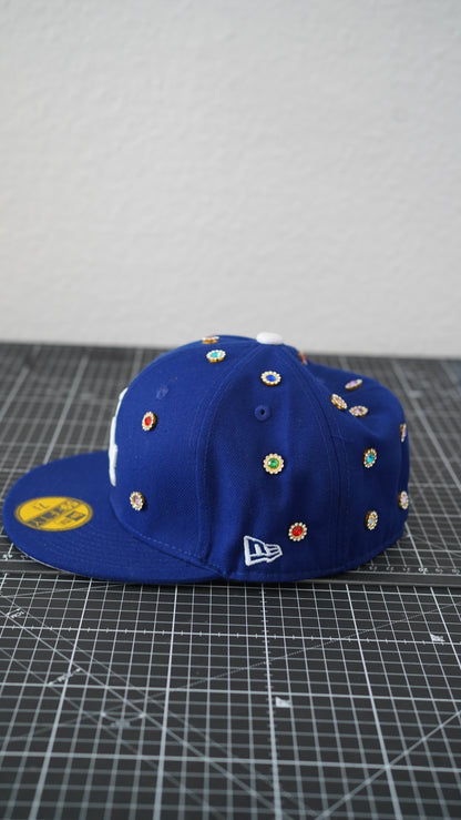 Custom-Fitted Caps “Blue“ Midnight Gems
