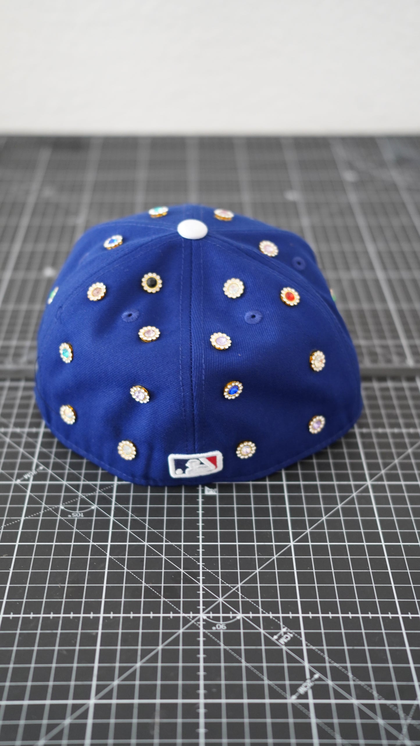 Custom-Fitted Caps “Blue“ Midnight Gems