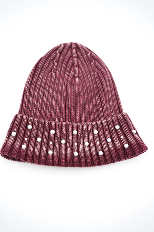 Custom Washed Beanie Sky Brown