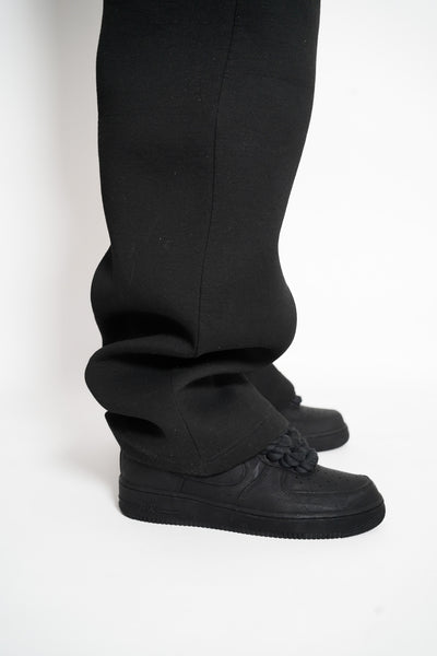 Custom Nike AF1 Ninja Black “Rope Laces”