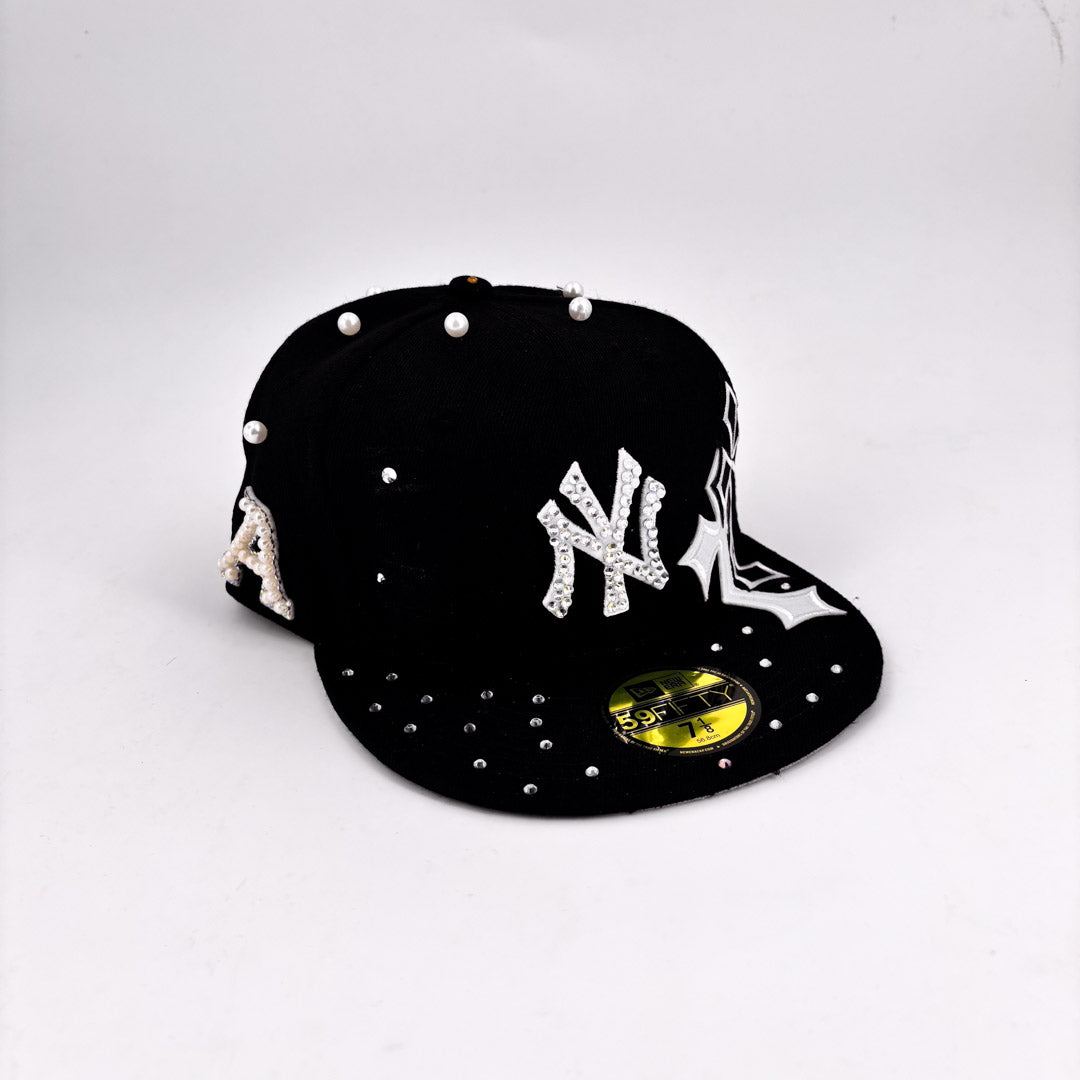 Custom fitted Caps “Thorns Black"
