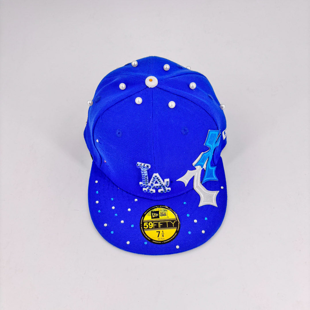 Custom fitted Caps “Thorns Blue"