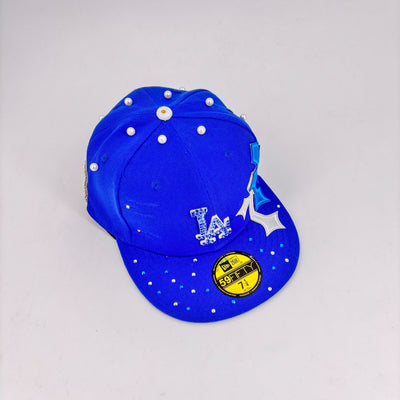 Custom fitted Caps “Thorns Blue"