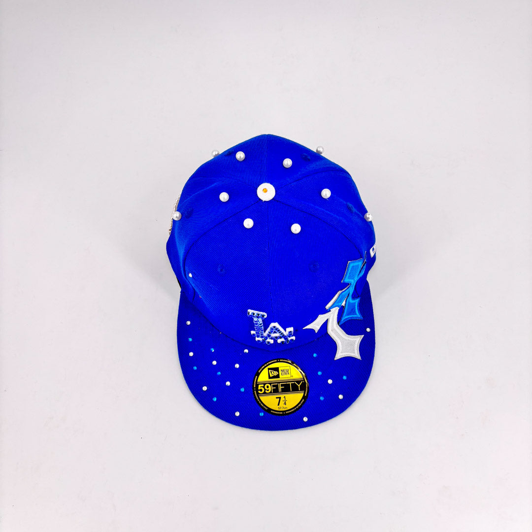 Custom fitted Caps “Thorns Blue"