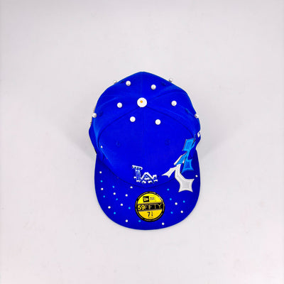 Custom fitted Caps “Thorns Blue"