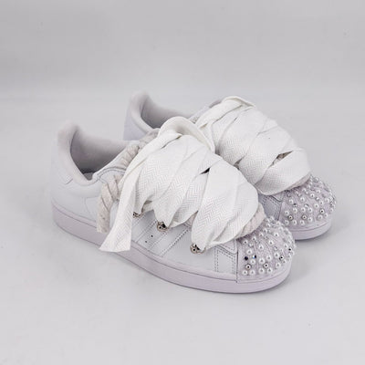 Custom Sneakers Superstar White Lanvin White