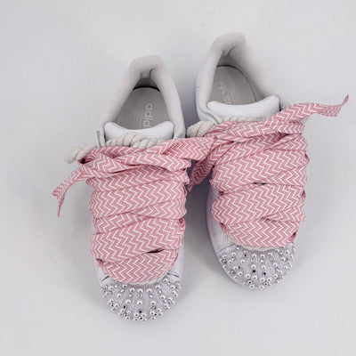 Custom Sneakers Superstar Pink Lanvin