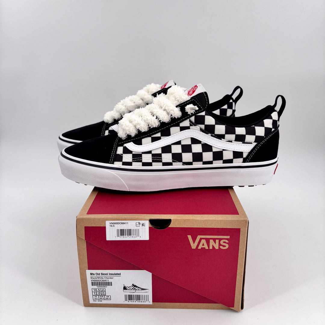 Custom Vans Black / White