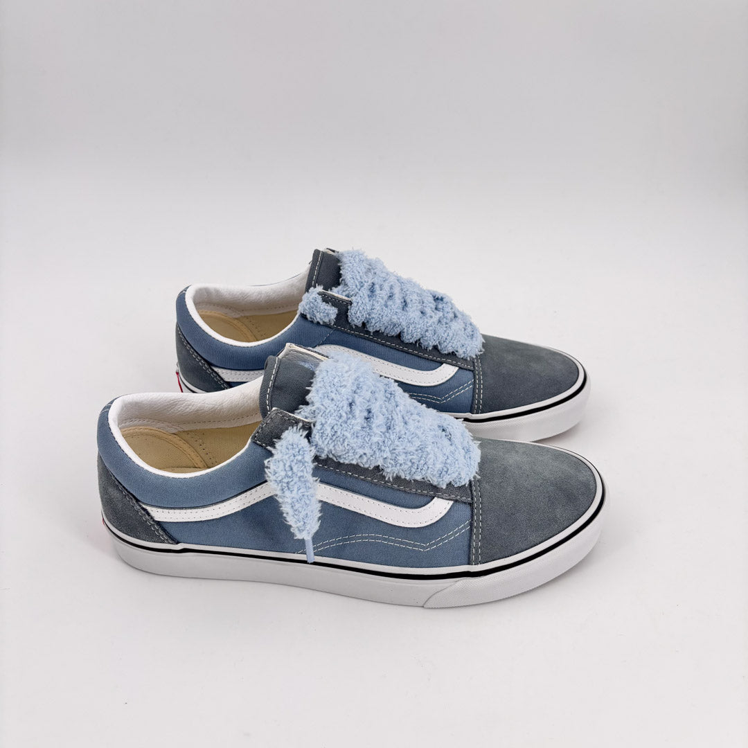 Custom Vans Baby Blue