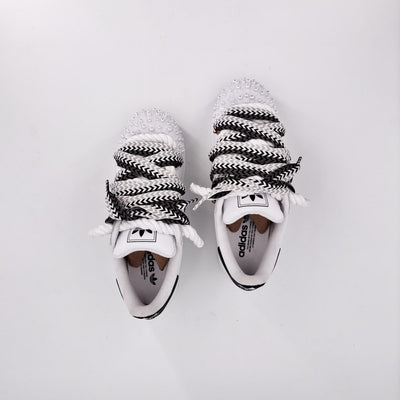 Custom Sneakers Superstar White Lanvin