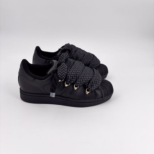 Custom Adidas Superstar Black Lanvin