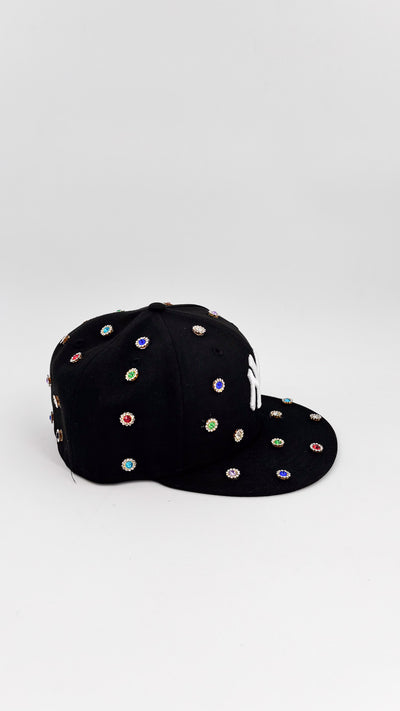 Custom-Fitted Caps “Astract“ Black
