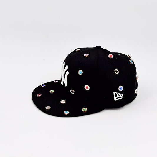 Custom-Fitted Caps “Astract“ Black