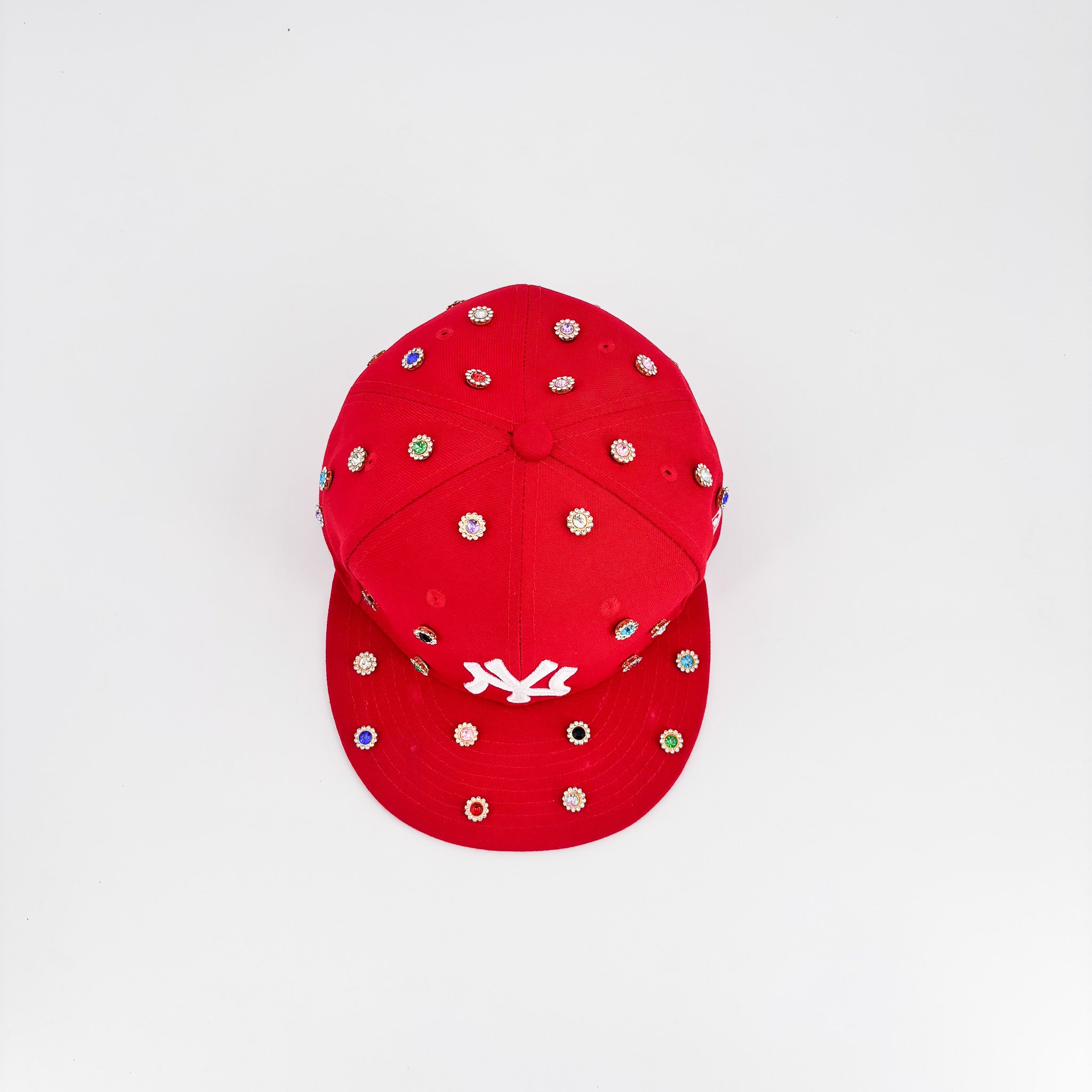 Custom-Fitted Caps “Astract“ Red