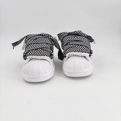 Custom Sneakers Superstar White Lanvin Black/White