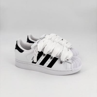 Custom Sneakers Superstar White Lanvin