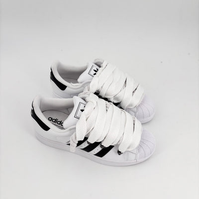 Custom Sneakers Superstar White Lanvin