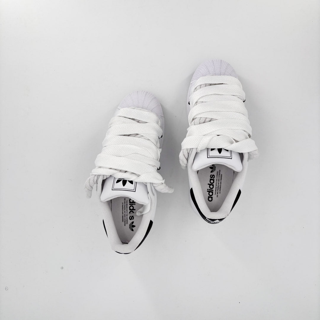 Custom Sneakers Superstar White Lanvin White