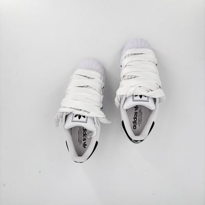 Custom Sneakers Superstar White Lanvin
