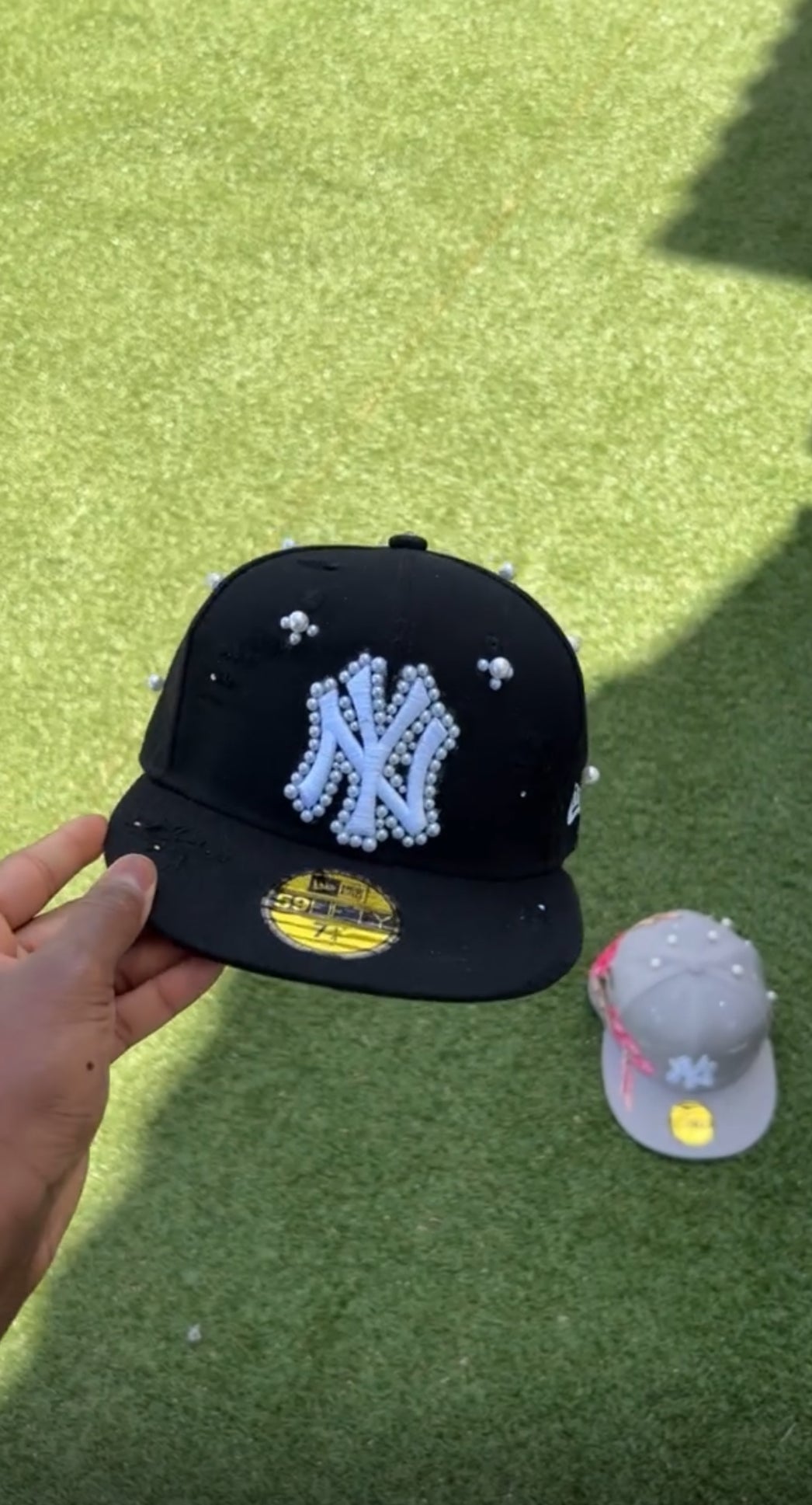Custom-Fitted Caps “Black“ #2